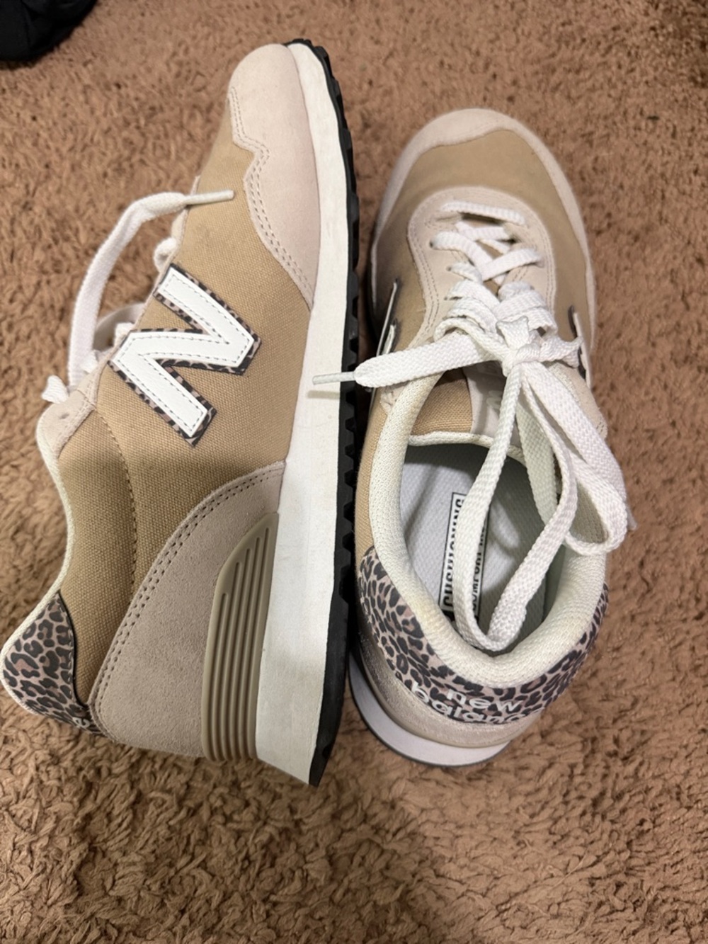 New Balance Beige Women's Classic Runner Sneakers size 11